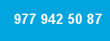 977 942 50 87 977 942 50 87